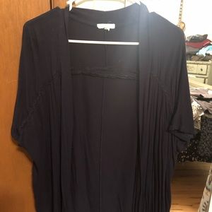 Short sleeved cardigan